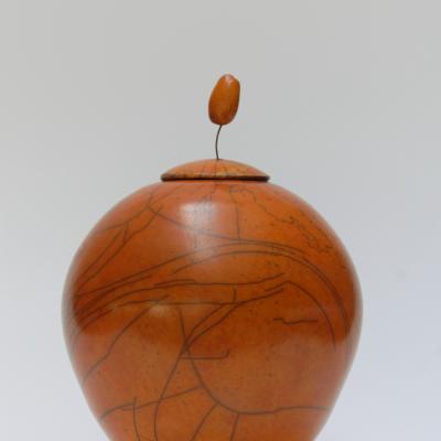 Boule Terre sigillée cuisson raku