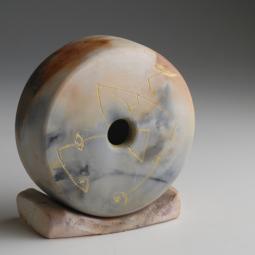 Terre polie enfumée