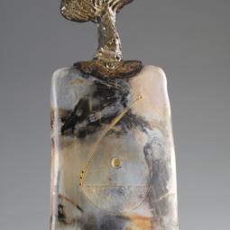 Terre polie enfumée