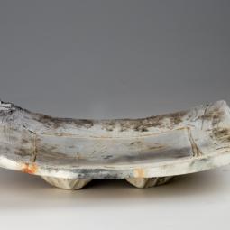 Terre polie enfumée